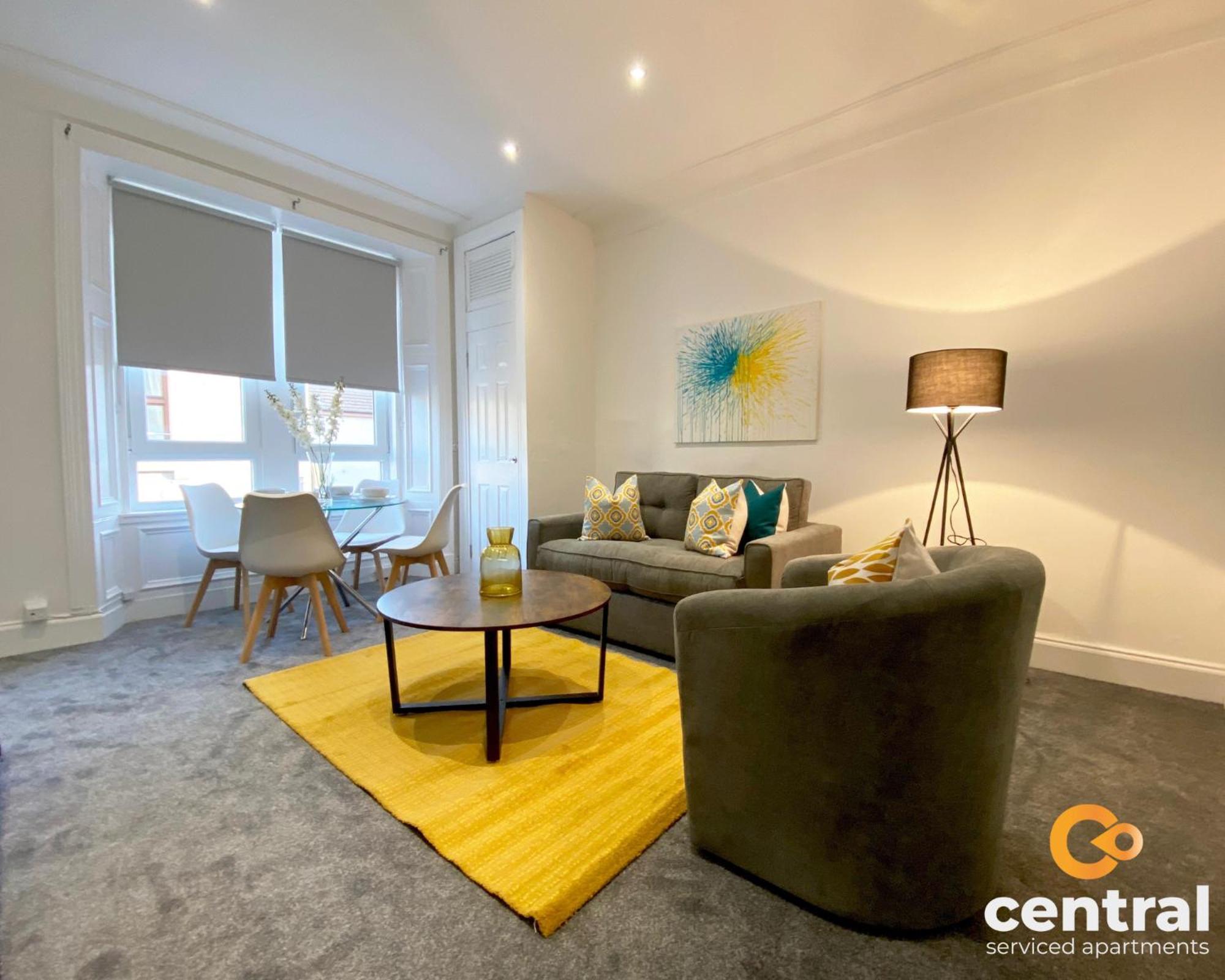 Central Serviced Apartments - Cosy 1 Bedroom - Modern - Close To Transport Links - Quiet Neighbourhood - Fast Wifi - Fully Equipped - Smart Tvs In All Rooms - Monthly Stays Welcome - Free Street Parking - Ideal Relocation To Dundee Accommodation Esterno foto